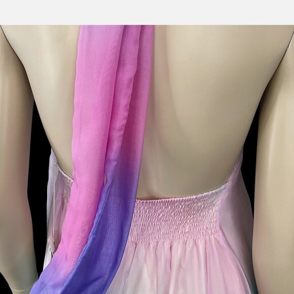 PilyQ Dress Multi Color Halter Long Summer Coverups - Picture 8 of 12